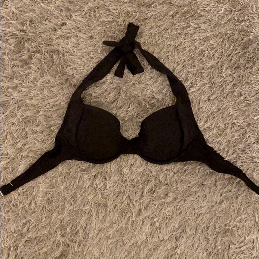 Victoria’s Secret push up bikini top 34B black